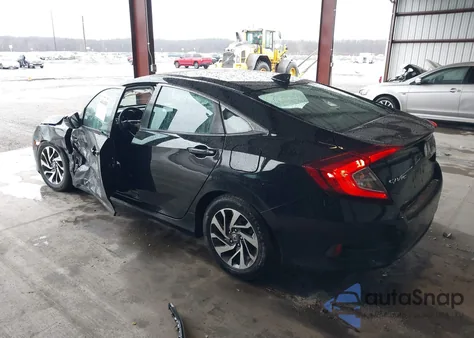 2017 Honda Civic Ex z USA, uszkodzony, nr VIN 2HGFC2F79HH558066